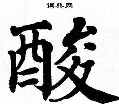汉字酸的多重含义与页码解析