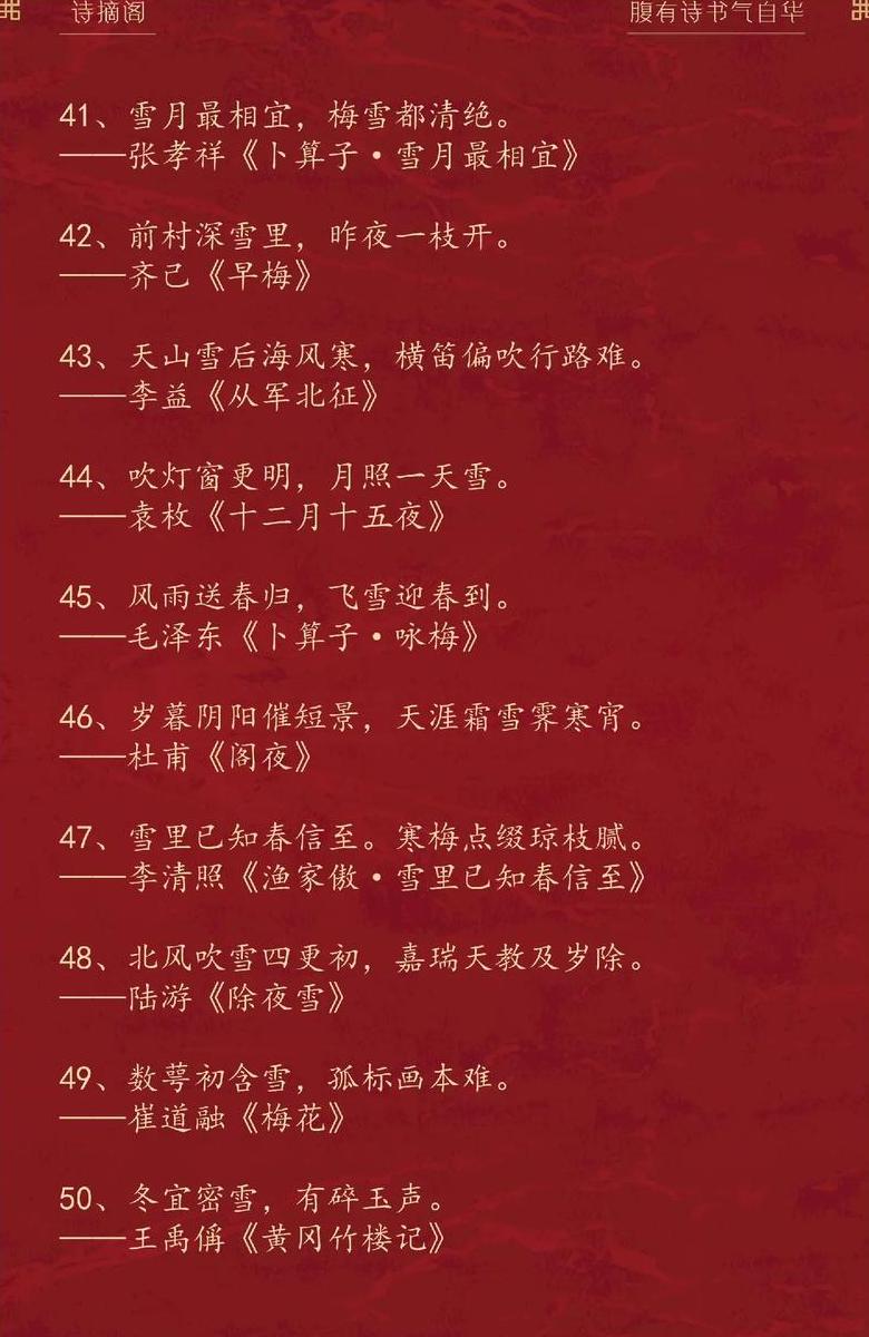 古韵飘香：雪景诗意美句精选