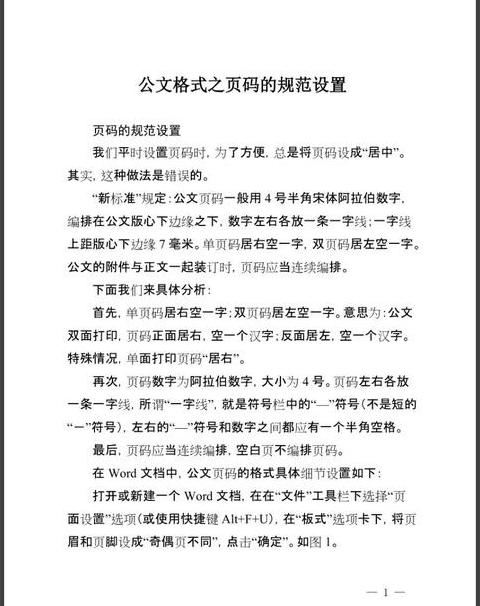 Word文档页码设置技巧：实现每页不同页码