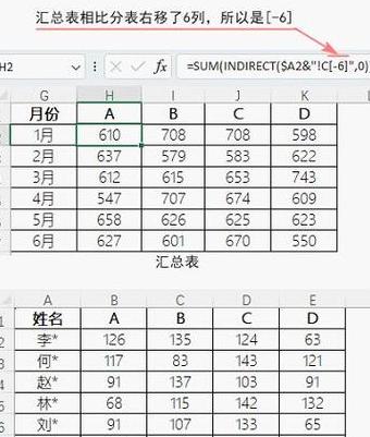 Excel跨表单自动求和技巧及公式解析