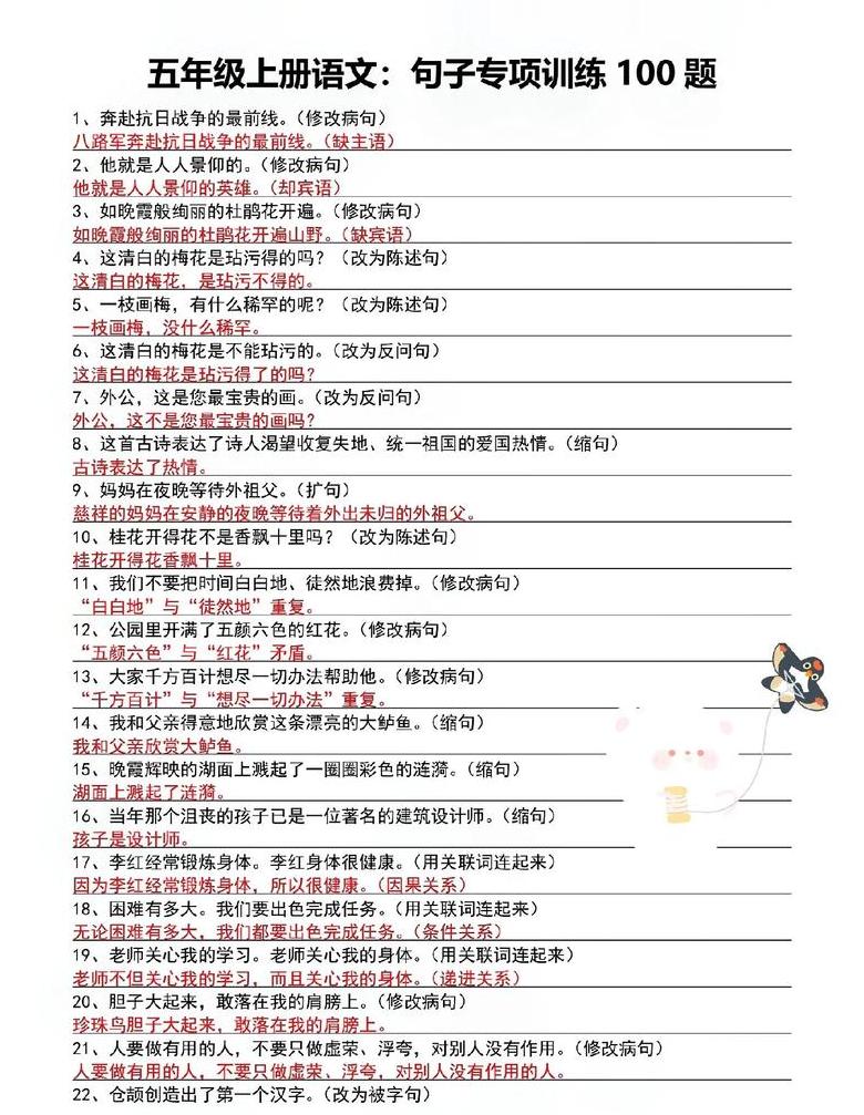 复述句子训练方法与技巧解析