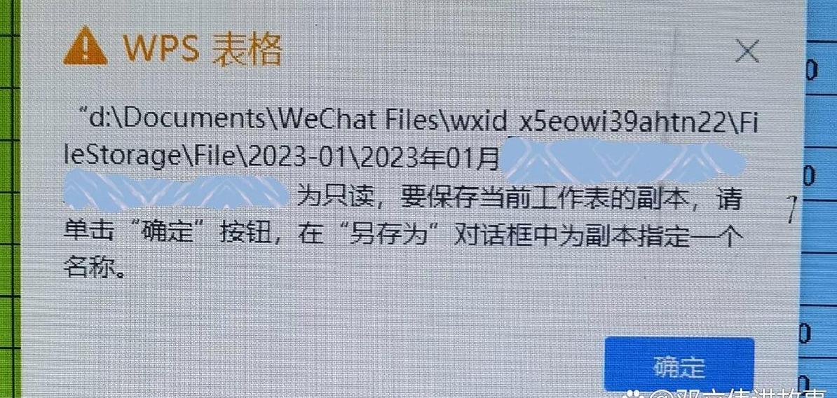 Excel只读模式解除技巧全解析