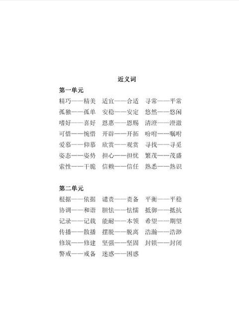 探索详细的同义词与反义词：词汇深度解析
