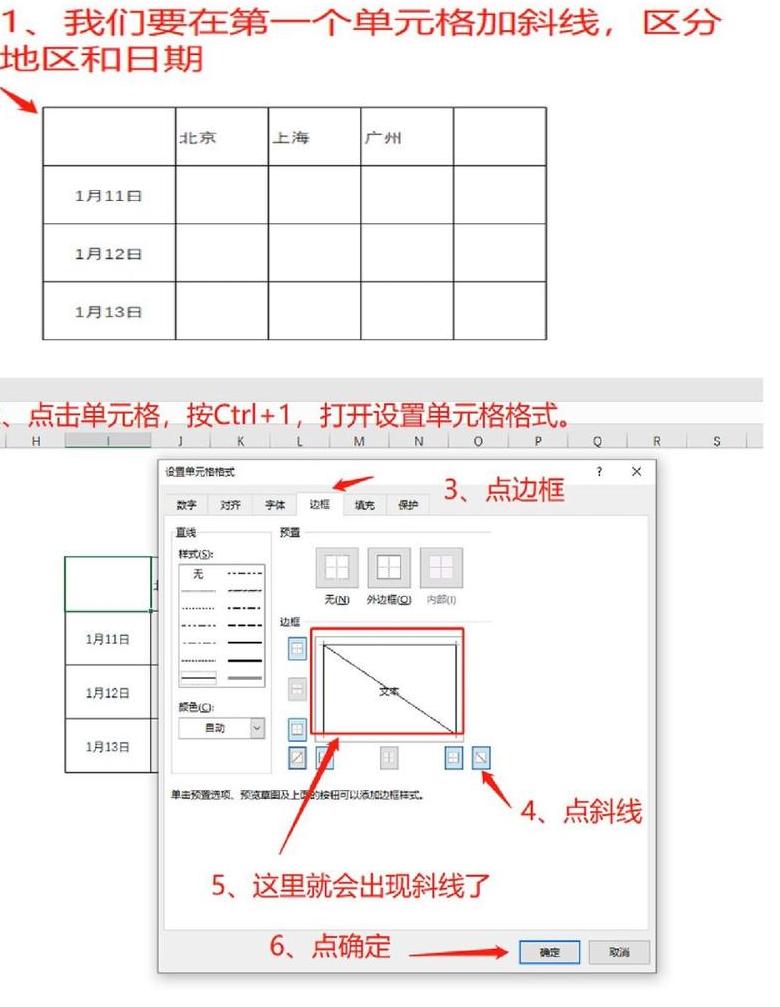 Excel黑斜线箭头去除与单元格分割技巧全解析